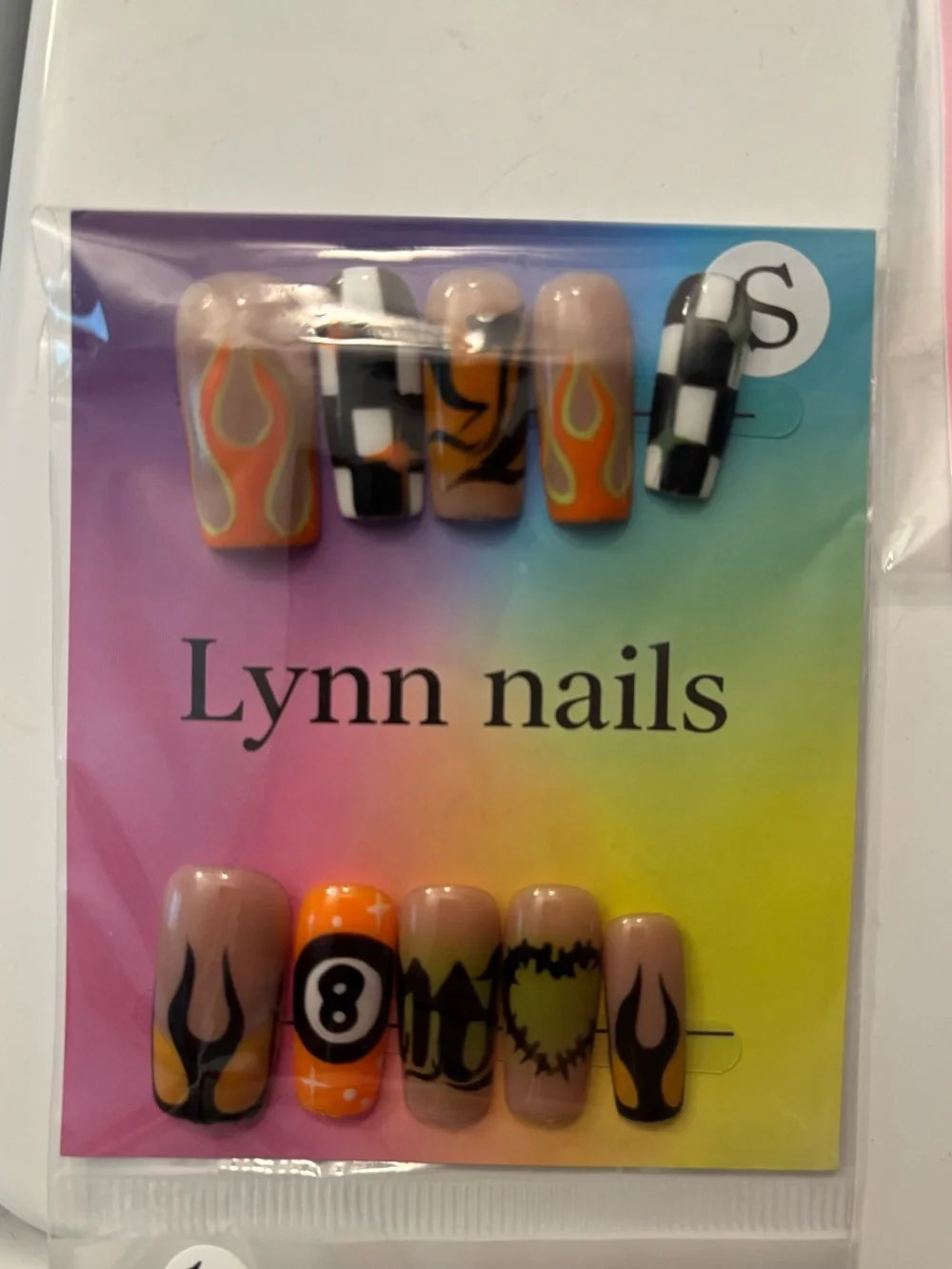 Handmade Press-On Nail Set of 2